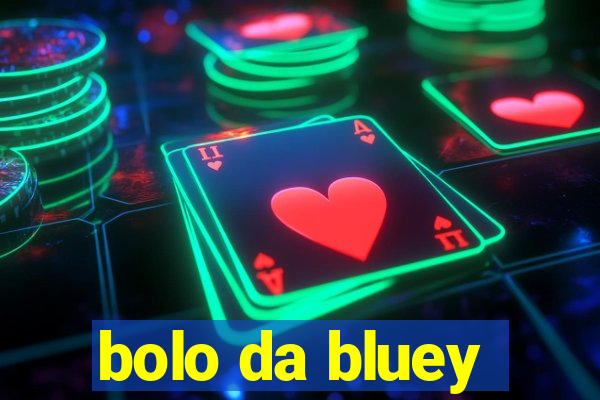 bolo da bluey